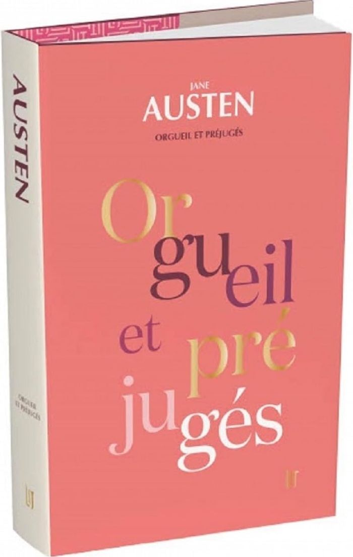 Couverture du livre « Orgueil et préjugés » de Jane Austen, librairie Les Contes Infusés à Corte