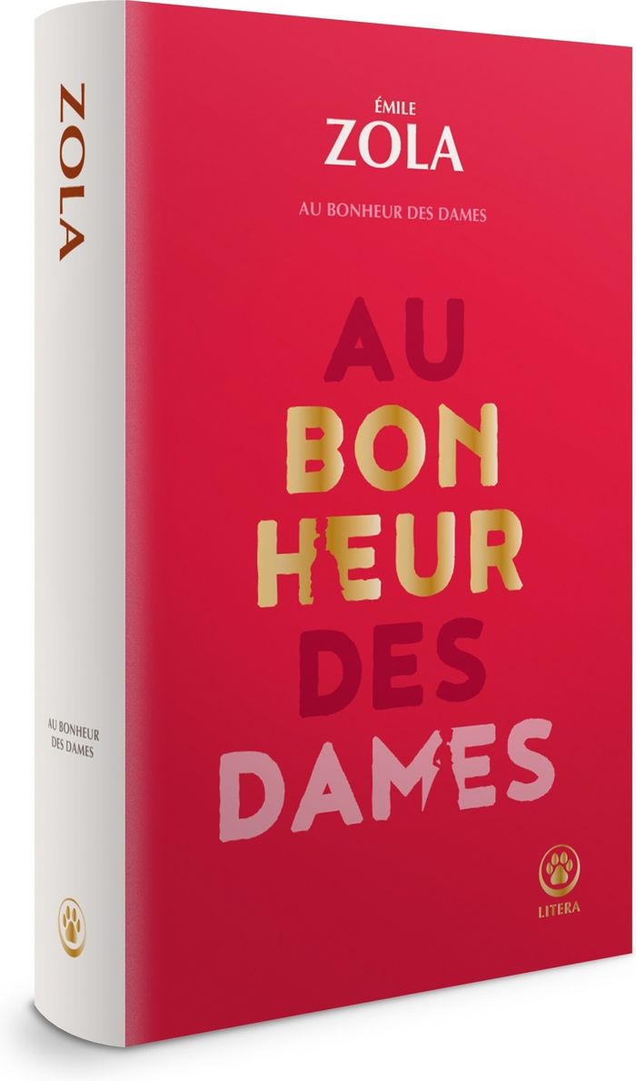 Couverture du livre « Au Bonheur des Dames » de Émile Zola, librairie Les Contes Infusés à Corte