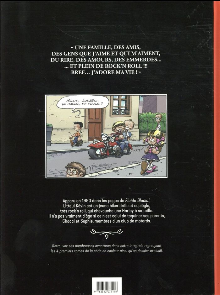 Quatrième de couverture de « LITTEUL KEVIN - T01 - LITTEUL KEVIN - INTEGRALE - VOLUME 01 »