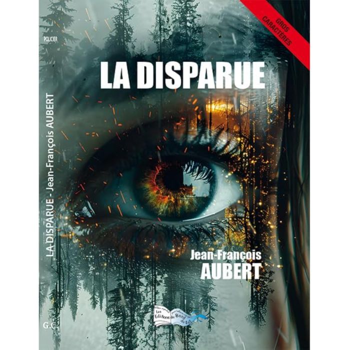 Couverture du livre « La disparue » de Jean-François Aubert, librairie Les Contes Infusés à Corte