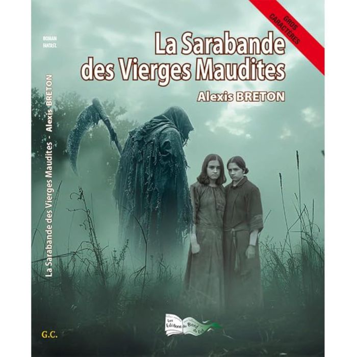 Couverture du livre « La sarabande des vierges maudites » de Alexis Breton, librairie Les Contes Infusés à Corte
