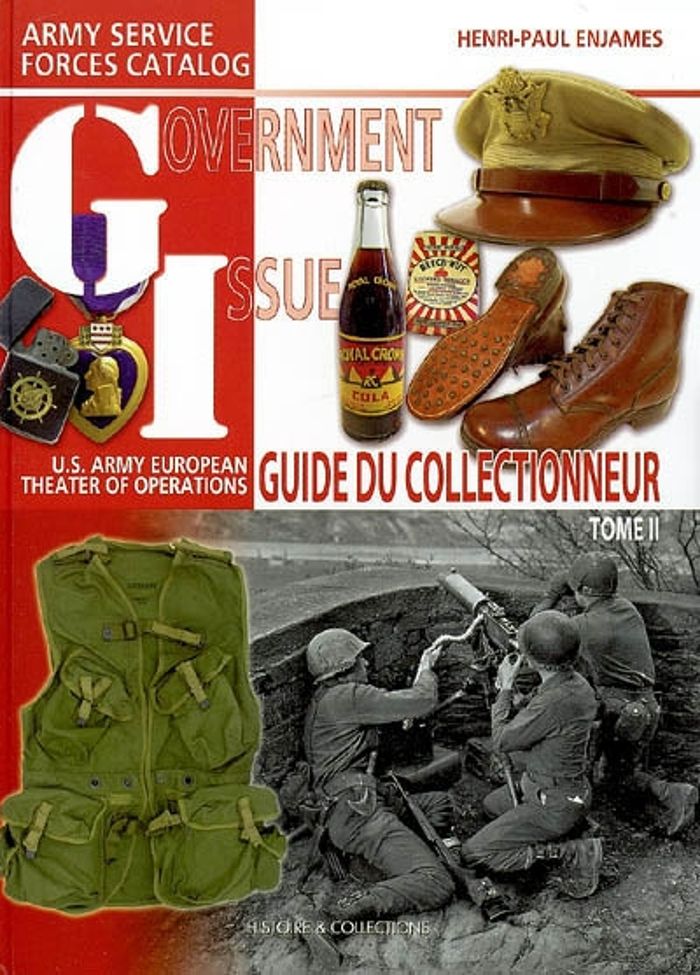 Couverture du livre « GI - GUIDE DU COLLECTIONNEUR T.2 » de Enjames Henri-Paul, librairie Les Contes Infusés à Corte