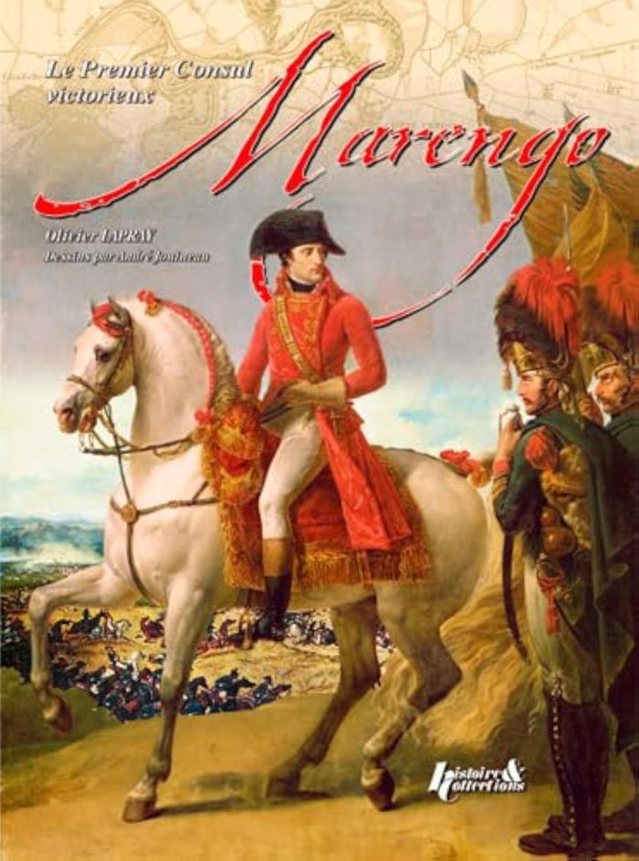 Couverture du livre « LA BATAILLE DE MARENGO » de Lapray Olivier, librairie Les Contes Infusés à Corte