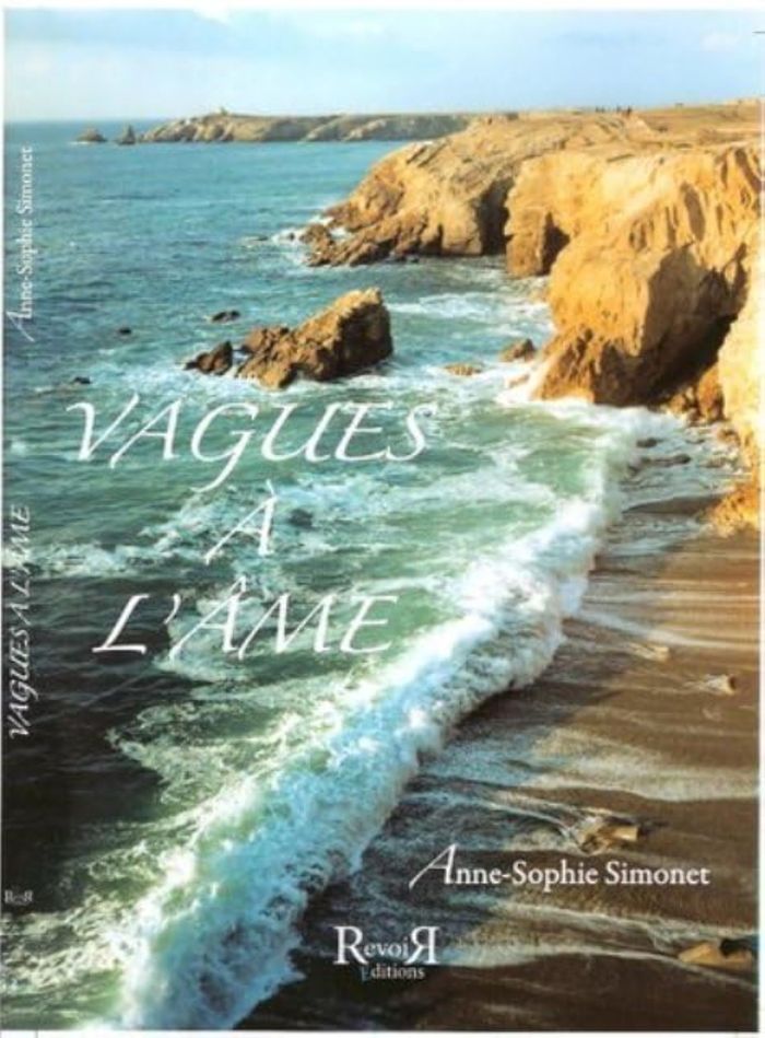 Couverture du livre « VAGUES A L'AME » de Anne-Sophie Simonet, librairie Les Contes Infusés à Corte