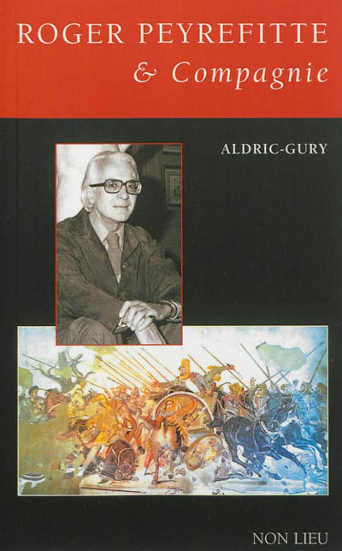 Couverture du livre « ROGER PEYREFITTE ET COMPAGNIE » de Christian Gury., librairie Les Contes Infusés à Corte