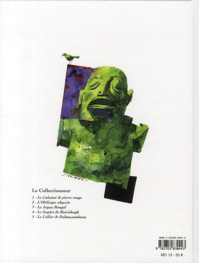 Quatrième de couverture de « LE COLLECTIONNEUR »