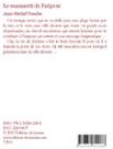Quatrième de couverture de « LE MANUSCRIT DE FATIPOUR »