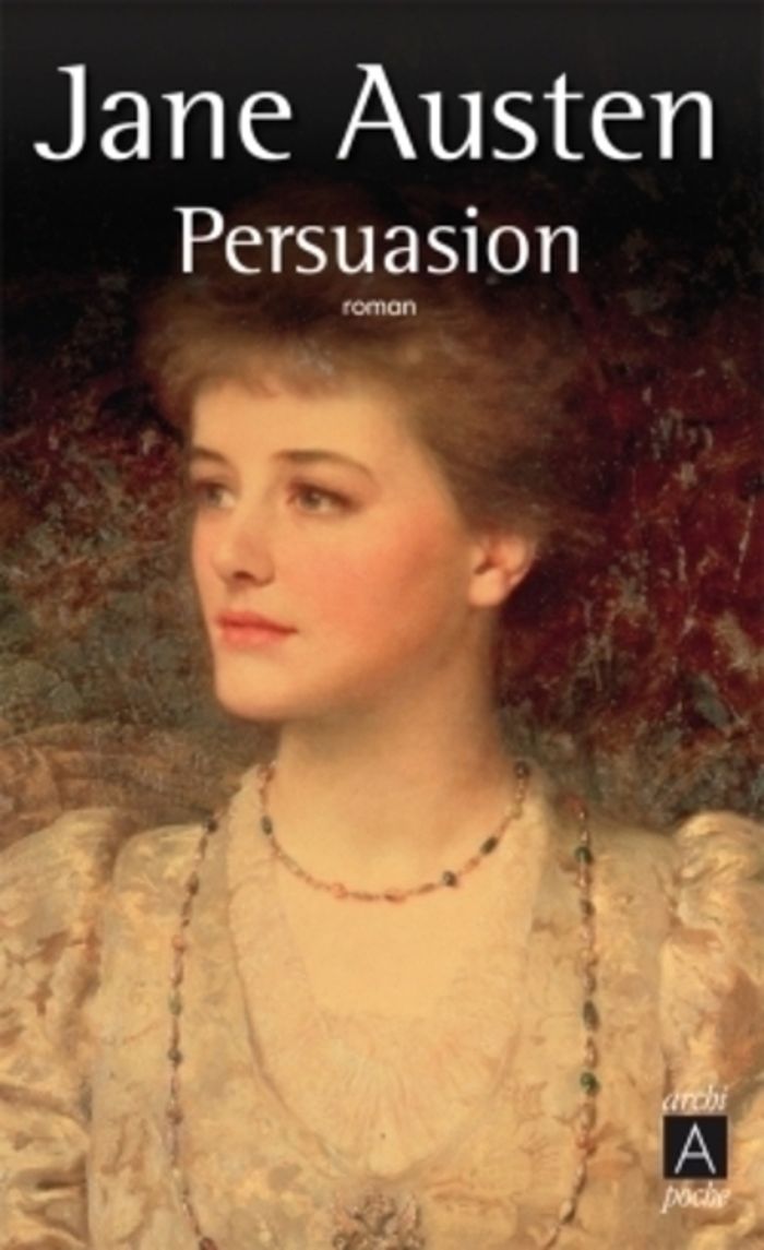 Couverture du livre « Persuasion : roman » de Jane Austen, librairie Les Contes Infusés à Corte