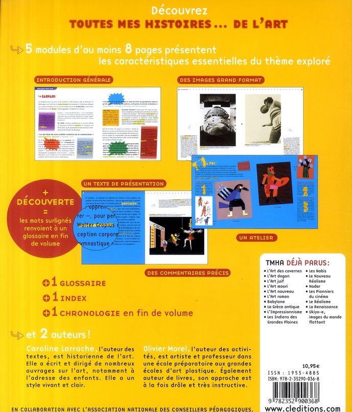Quatrième de couverture de « BAUHAUS »