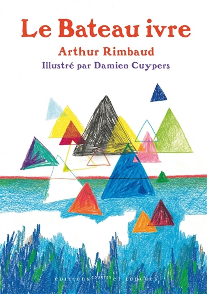 Couverture du livre « Le bateau ivre » de Arthur Rimbaud, librairie Les Contes Infusés à Corte
