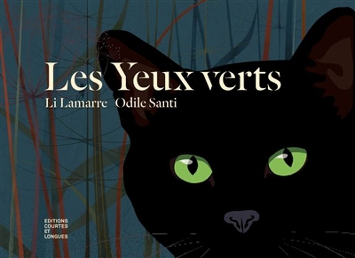 Couverture du livre « LES YEUX VERTS », librairie Les Contes Infusés à Corte
