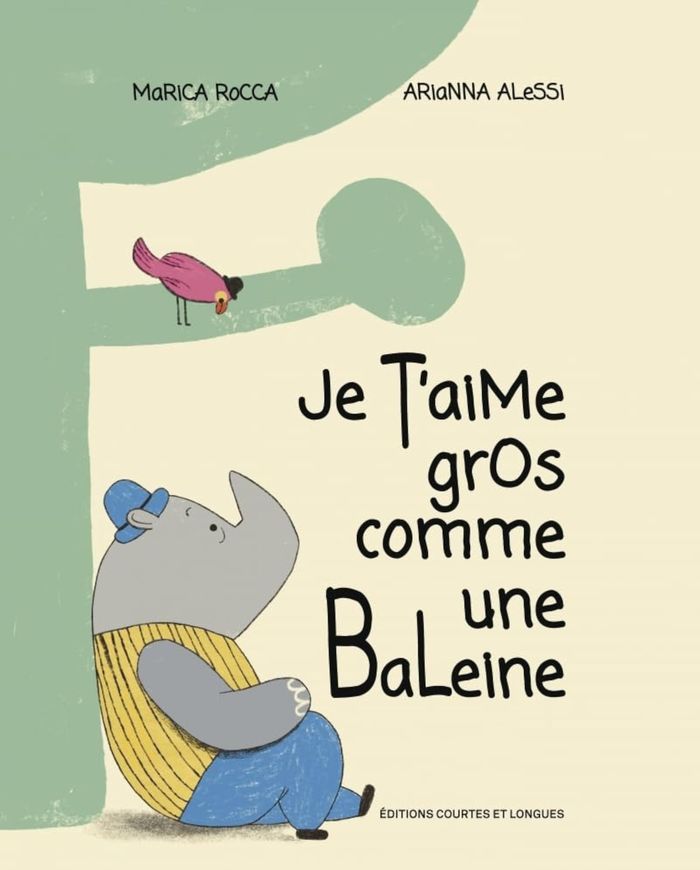 Couverture du livre « Je t'aime gros comme une baleine », librairie Les Contes Infusés à Corte