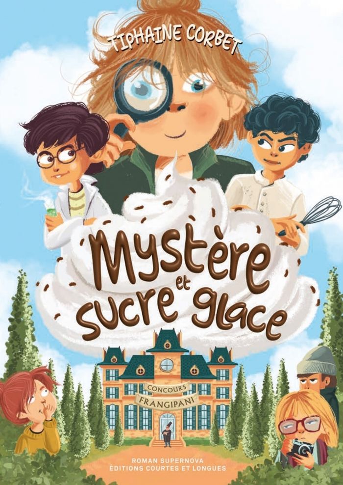 Couverture du livre « Mystère et sucre glace », librairie Les Contes Infusés à Corte