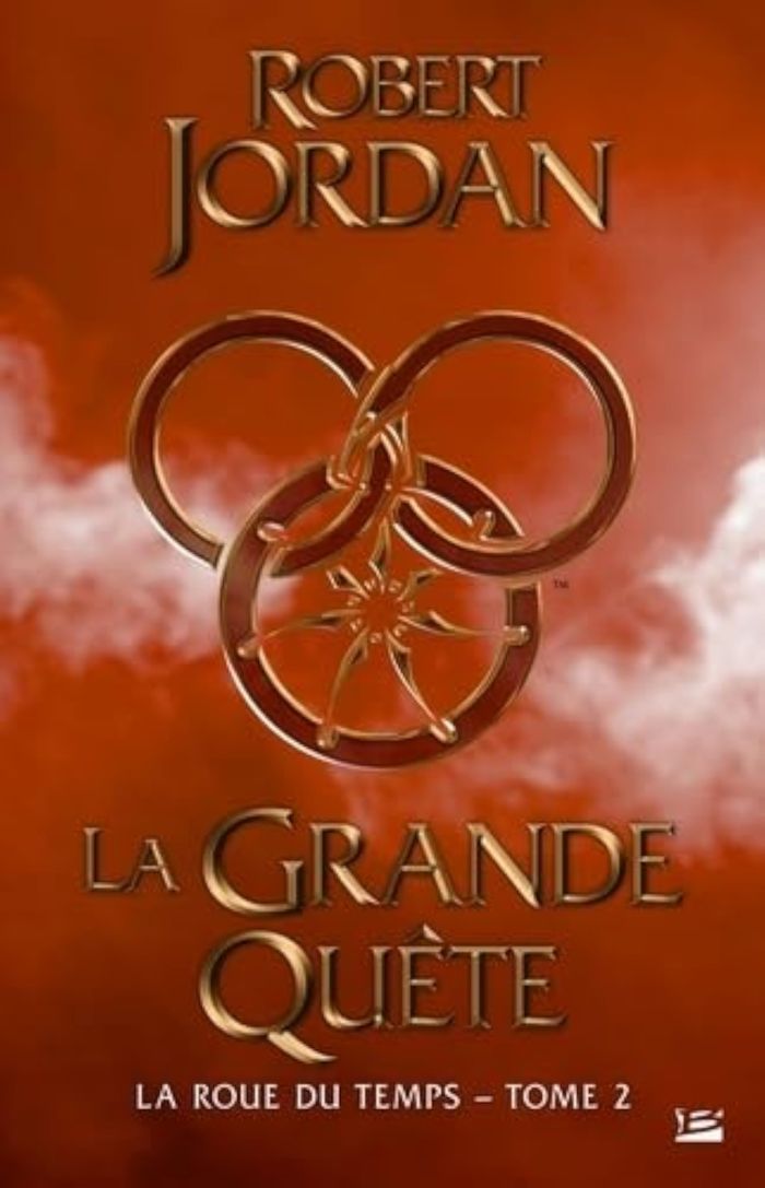 Couverture du livre « La grande quête » de Robert Jordan, librairie Les Contes Infusés à Corte