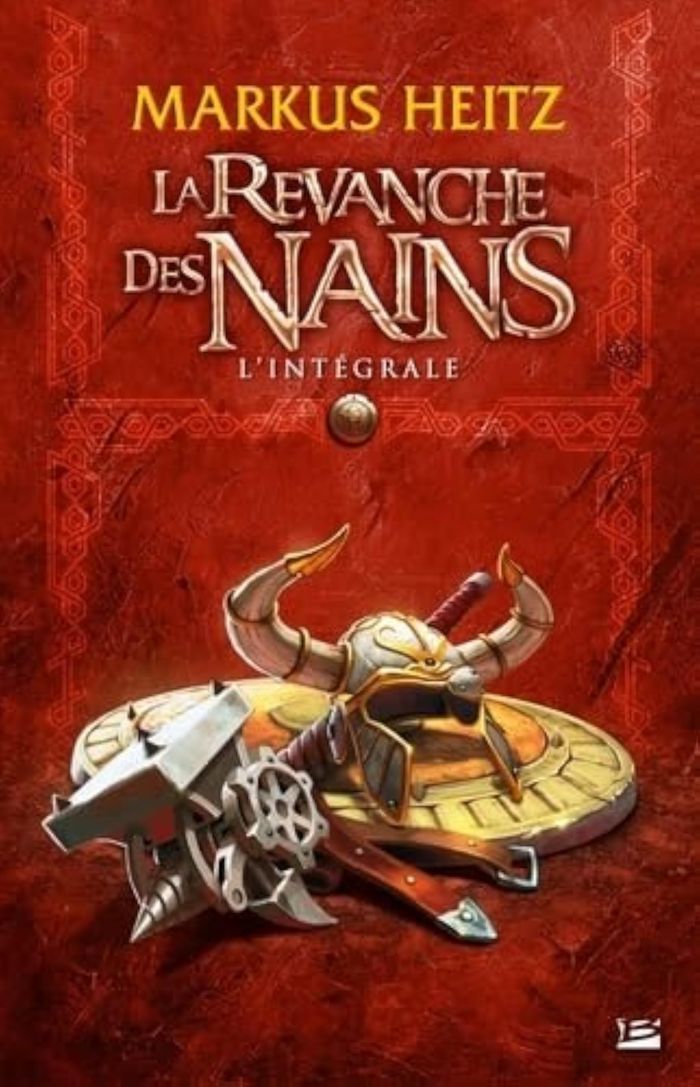 Couverture du livre « LA REVANCHE DES NAINS - L'INTEGRALE » de Markus Heitz, librairie Les Contes Infusés à Corte