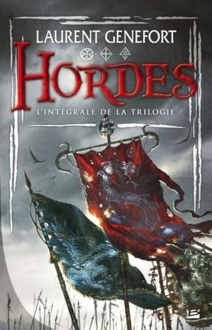 Couverture du livre « HORDES - L'INTEGRALE » de Laurent Genefort, librairie Les Contes Infusés à Corte