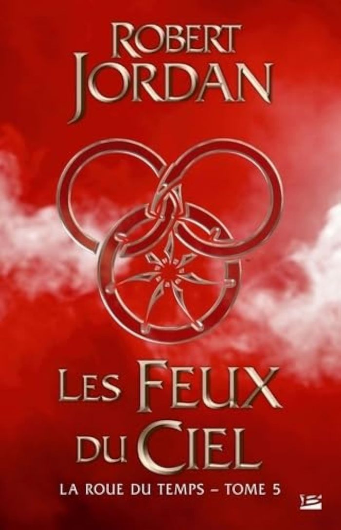 Couverture du livre « Les feux du ciel » de Robert Jordan, librairie Les Contes Infusés à Corte