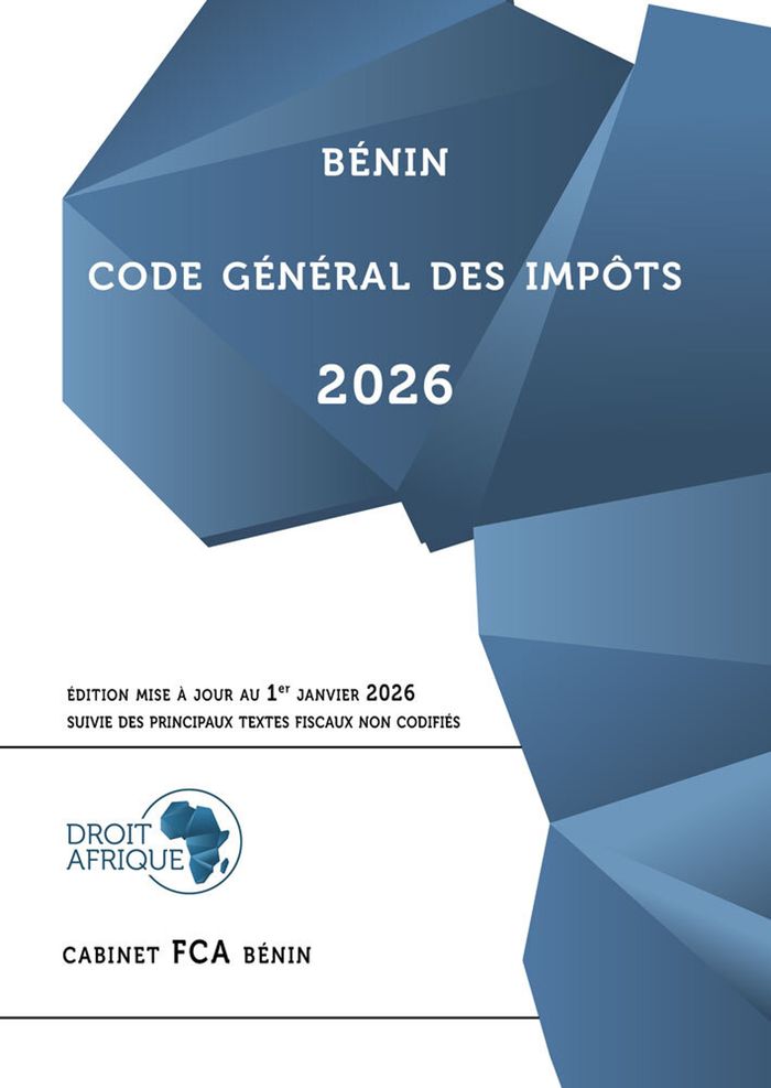 Couverture du livre « Code général des impôts : suivie [sic] des textes fiscaux non codifiés » de Bénin, librairie Les Contes Infusés à Corte