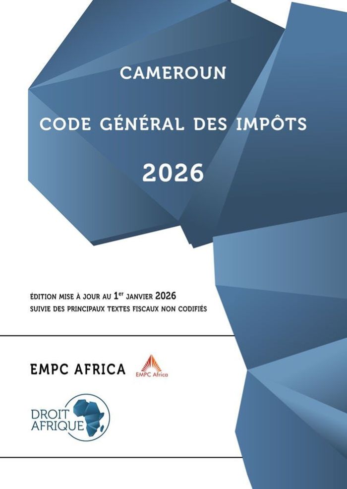 Couverture du livre « Code général des impôts : suivie [sic] des textes fiscaux non codifiés » de Cameroun, librairie Les Contes Infusés à Corte