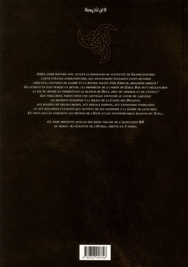 Quatrième de couverture de « LE DONJON DE NAHEULBEUK T9 »