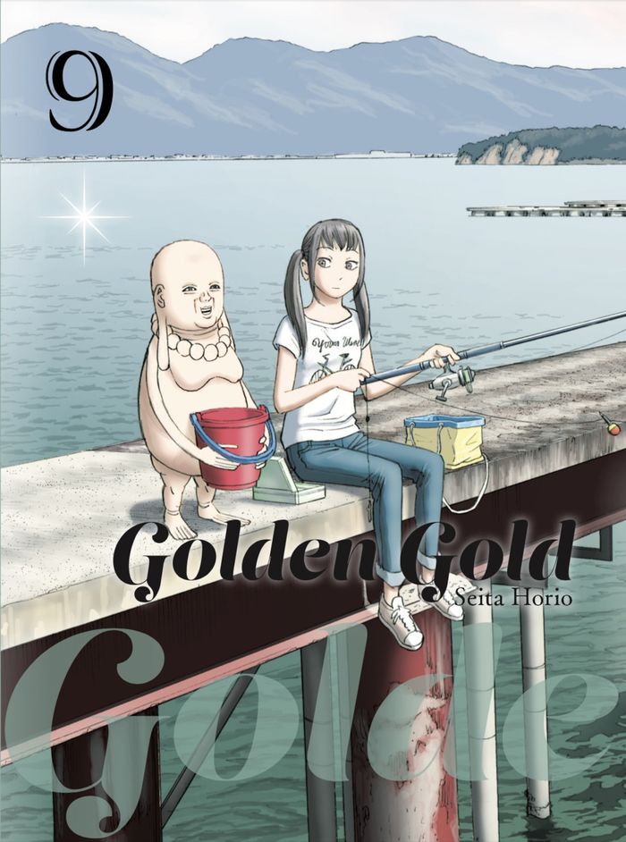 Couverture du livre « Golden gold » de Seita Horio, librairie Les Contes Infusés à Corte