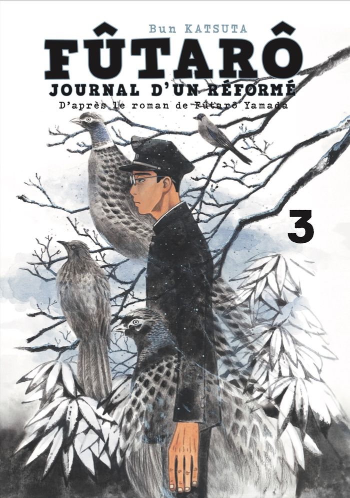 Couverture du livre « Fûtarô, journal d'un réformé » de Bun Katsuta, librairie Les Contes Infusés à Corte