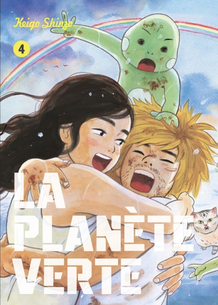 Couverture du livre « La planète verte » de Keigo Shinzo, librairie Les Contes Infusés à Corte