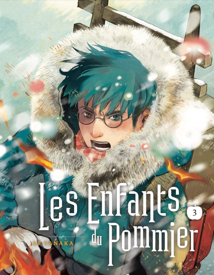 Couverture du livre « Les enfants du pommier » de Ai Tanaka, librairie Les Contes Infusés à Corte
