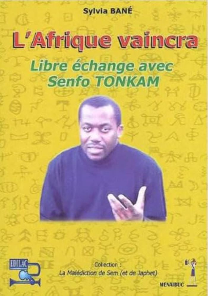 Couverture du livre « L'AFRIQUE VAINCRA LIBRE ECHANGE AVEC SENFO TONKAM », librairie Les Contes Infusés à Corte