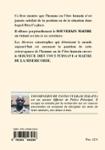 Quatrième de couverture de « L'EXTREMITE »