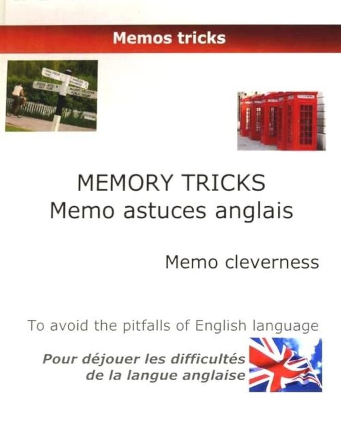 Couverture du livre « MEMO ASTUCES ANGLAIS/MEMORY TRICKS » de Pedagogique Ateliers, librairie Les Contes Infusés à Corte
