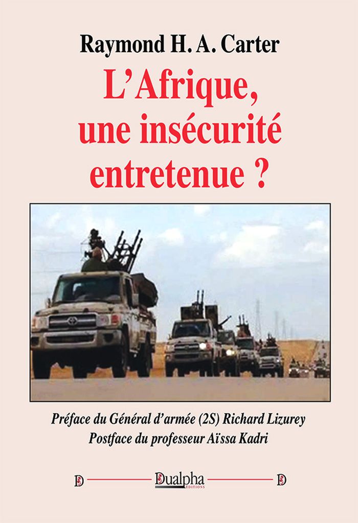 Couverture du livre « L'Afrique, une insécurité entretenue ? » de Raymond H.-A. Carter, librairie Les Contes Infusés à Corte