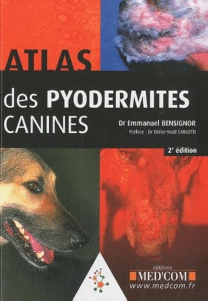 Couverture du livre « ATLAS DES PYODERMITES 2E ED », librairie Les Contes Infusés à Corte