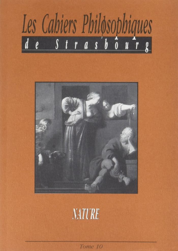 Couverture du livre « CAHIERS DE STRASBOURG, N. 10 NATURE » de Collectif, librairie Les Contes Infusés à Corte