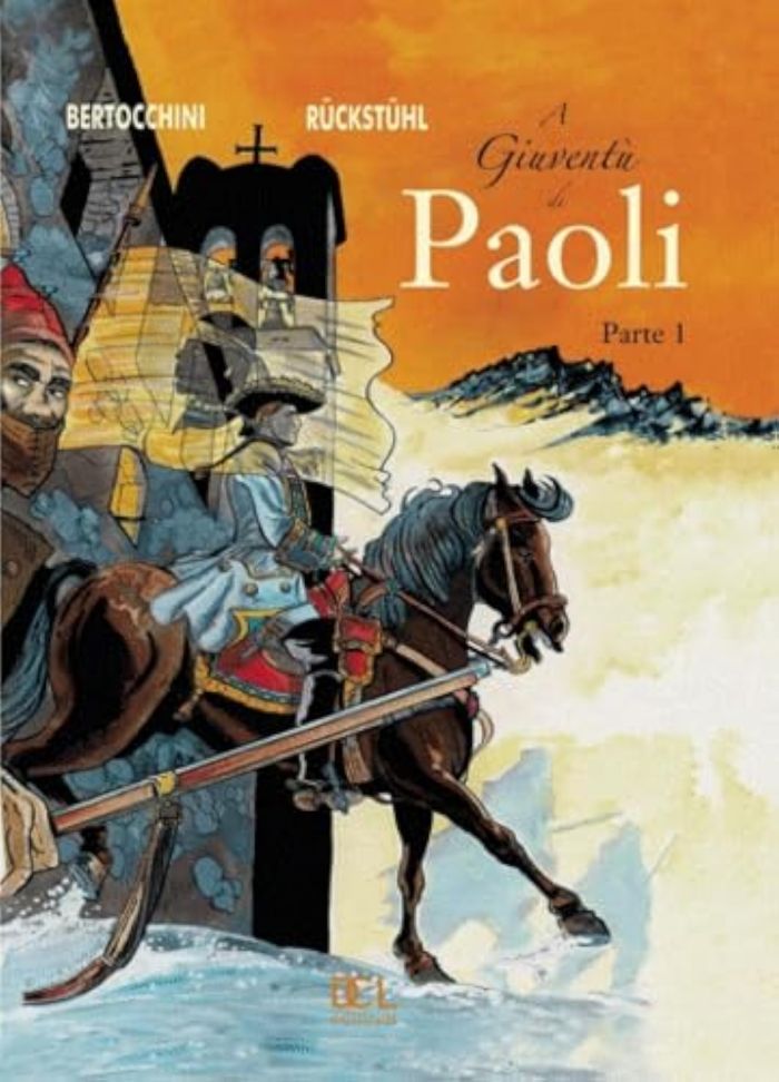 Couverture du livre « PASCAL PAOLI TOME 1 EN LANGUE CORSE », librairie Les Contes Infusés à Corte