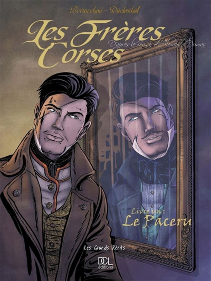 Couverture du livre « FRERES CORSES LE PACERU TOME 1 (LES) » de F Bertocchini, librairie Les Contes Infusés à Corte