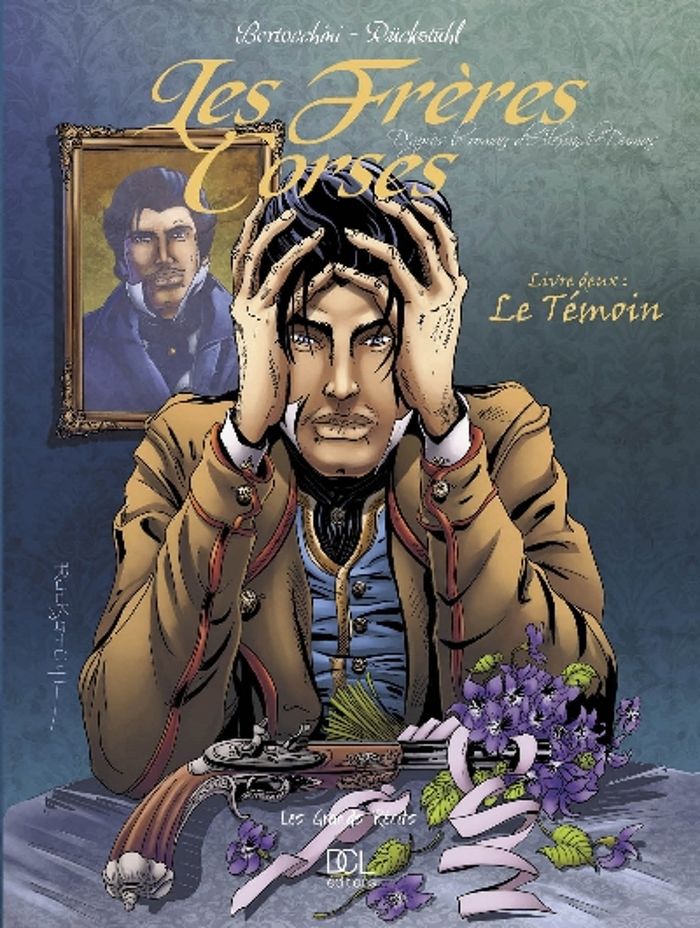 Couverture du livre « FRERES CORSES TOME 2 LE TEMOIN » de F. Bertocchini, librairie Les Contes Infusés à Corte