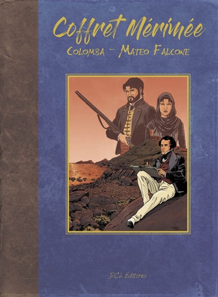 Couverture du livre « Coffret Mérimée » de Frédéric Bertocchini, librairie Les Contes Infusés à Corte