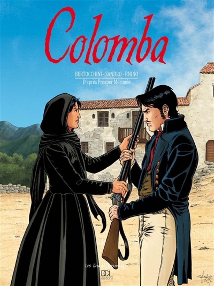 Couverture du livre « COLOMBA », librairie Les Contes Infusés à Corte