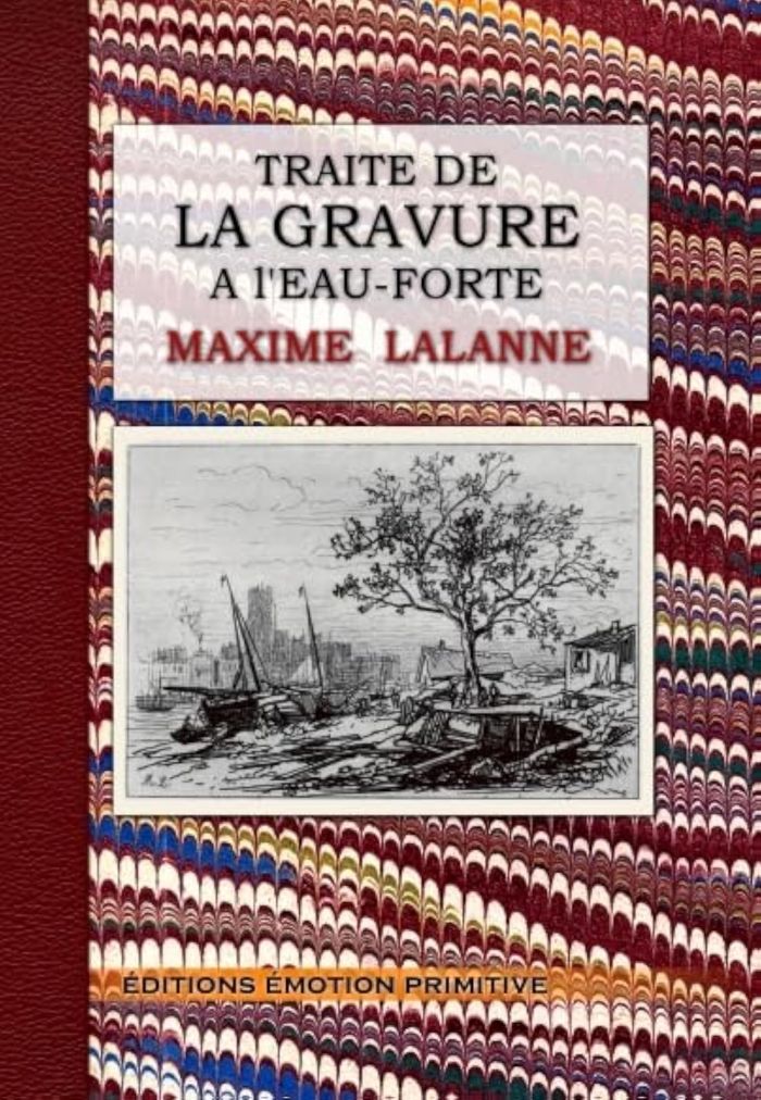 Couverture du livre « TRAITE DE GRAVURE A L'EAU-FORTE », librairie Les Contes Infusés à Corte