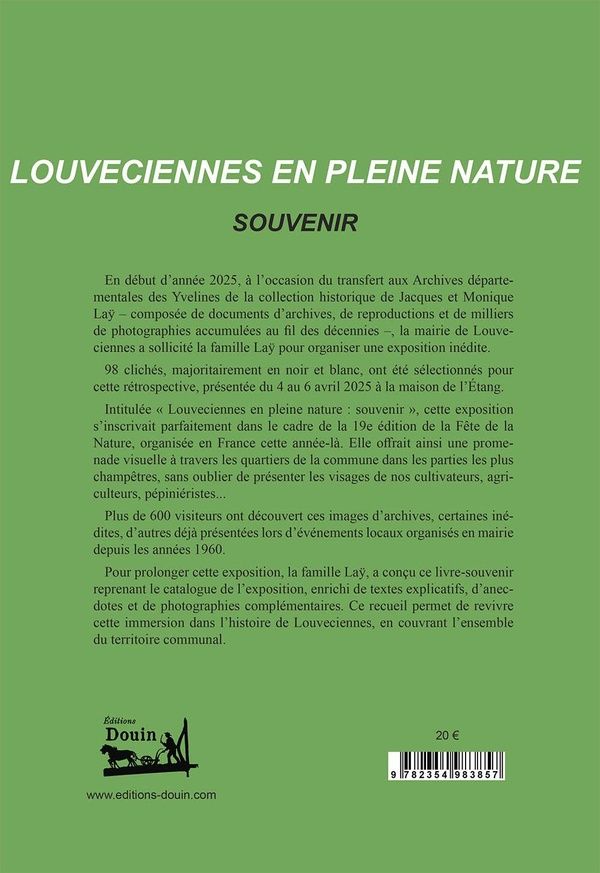 Quatrième de couverture de « Louveciennes en Plaine Nature : souvenir »