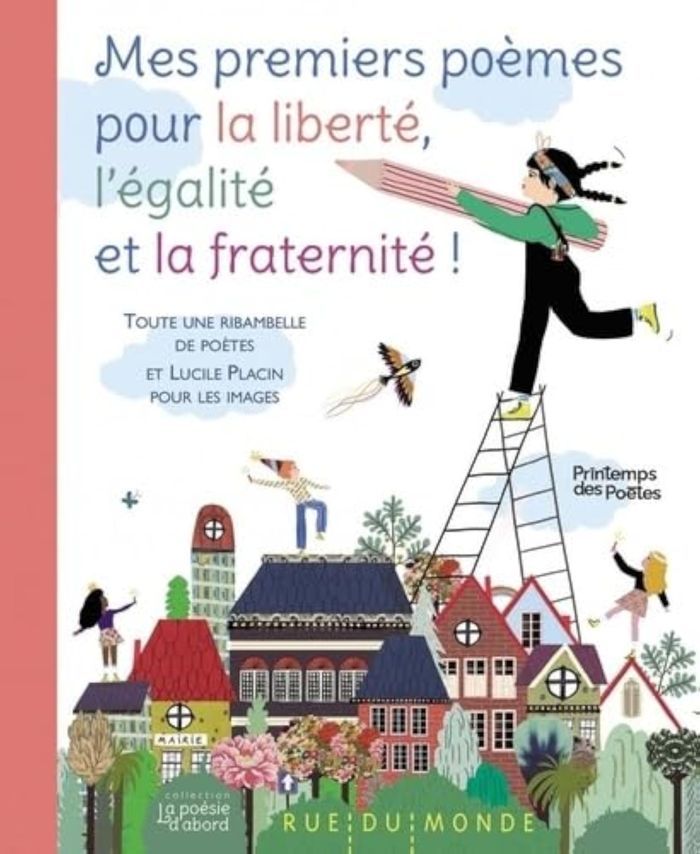 Couverture du livre « Mes premiers poèmes pour la liberté, l'égalité et la fraternité ! », librairie Les Contes Infusés à Corte