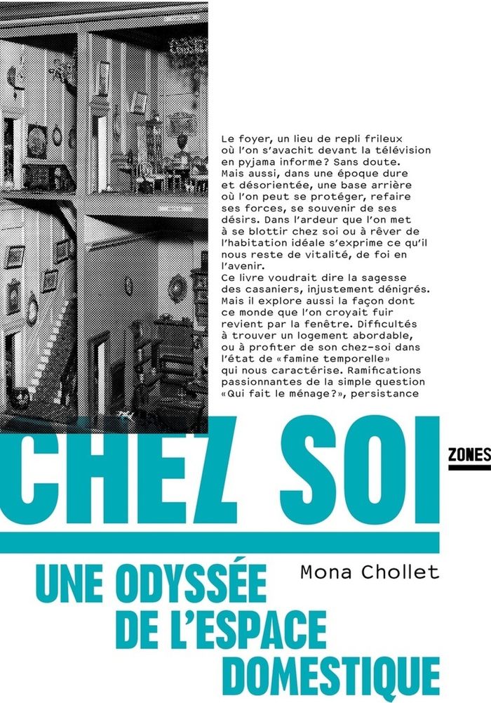 Couverture du livre « Chez soi : une odyssée de l'espace domestique », librairie Les Contes Infusés à Corte