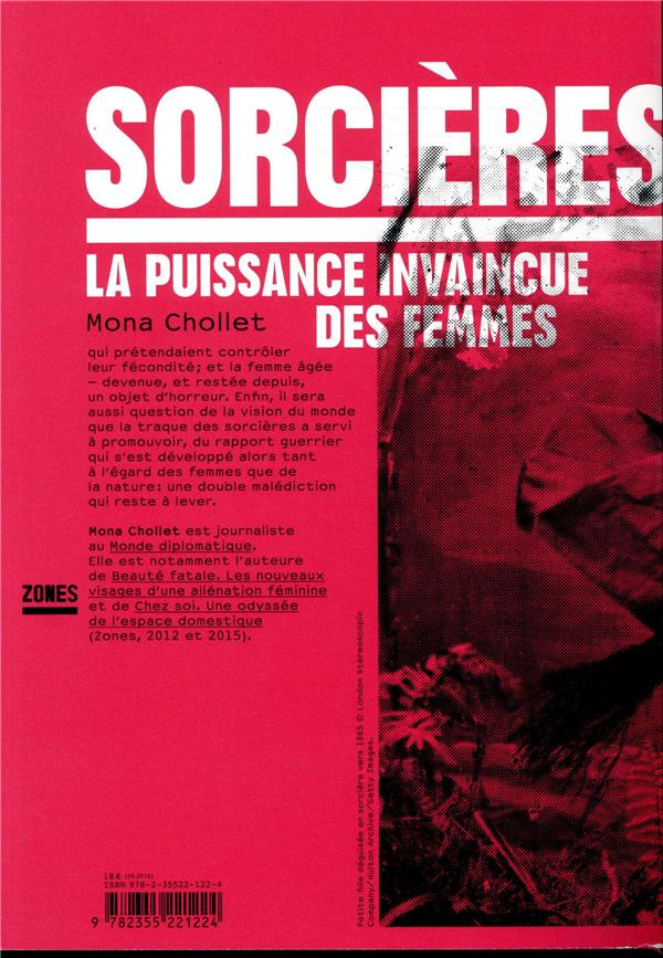 Quatrième de couverture de « SORCIERES - LA PUISSANCE INVAINCUE DES FEMMES »