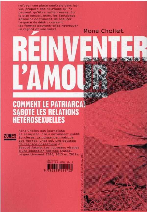 Quatrième de couverture de « Réinventer l'amour : comment le patriarcat sabote les relations hétérosexuelles »