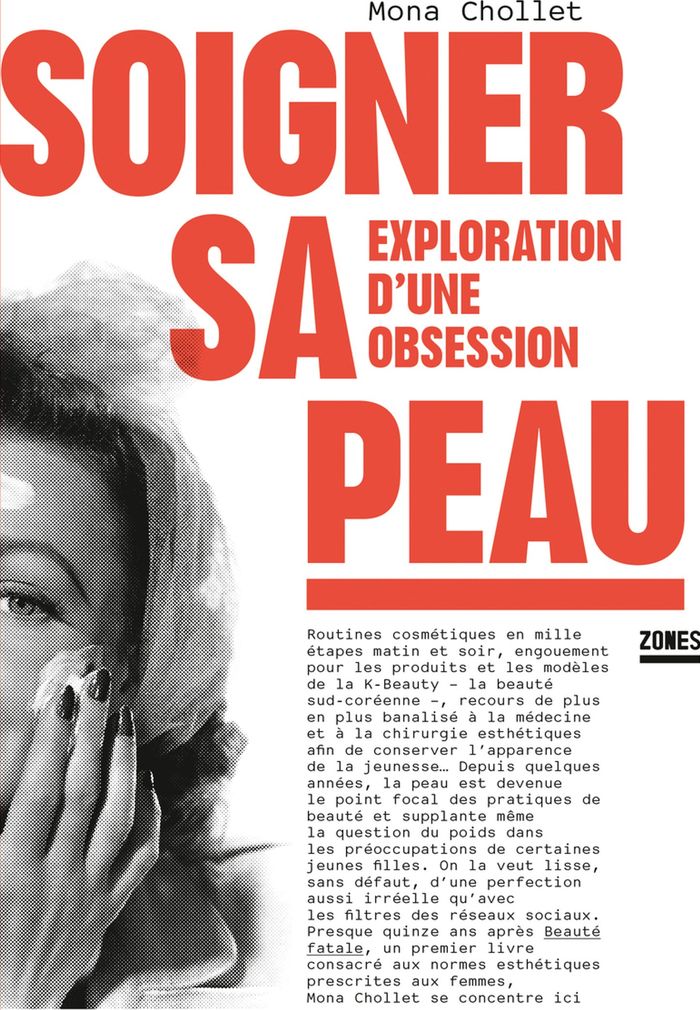 Couverture du livre « SOIGNER SA PEAU - EXPLORATION D'UNE OBSESSION », librairie Les Contes Infusés à Corte