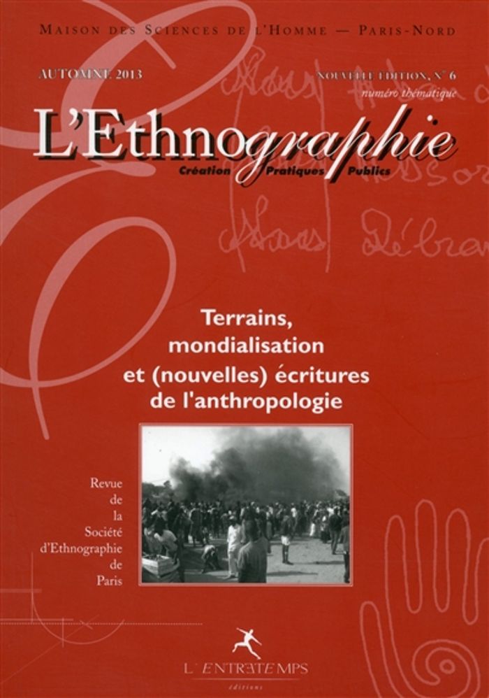 Couverture du livre « L'ETHNOGRAPHIE N.6 - REATION, PRATIQUES, PUBLICS ... » de Patrick Deshayes, librairie Les Contes Infusés à Corte