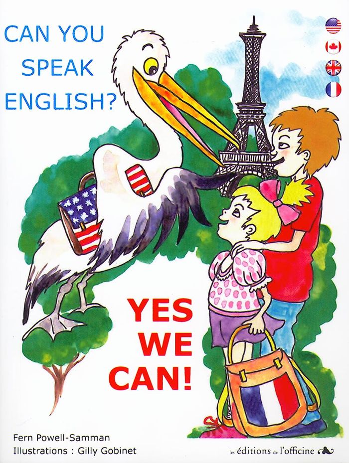 Couverture du livre « CAN YOU SPEAK ENGLISH ? YES WE CAN » de Powell-Samman F., librairie Les Contes Infusés à Corte