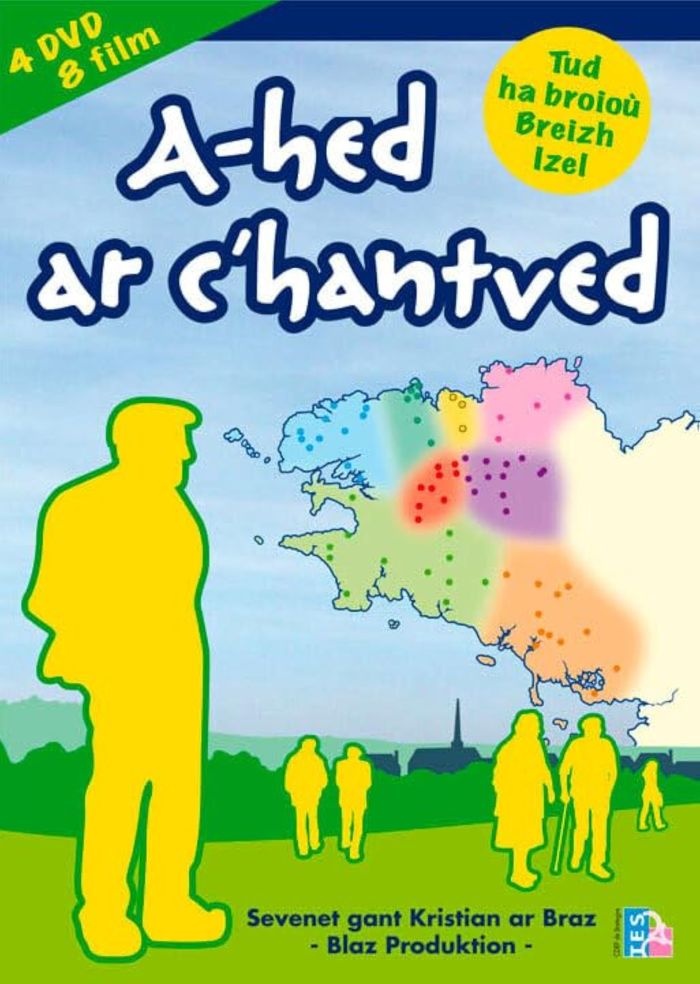 Couverture du livre « DVD A-HED AR C'HANTVED - EDITION BILINGUE », librairie Les Contes Infusés à Corte
