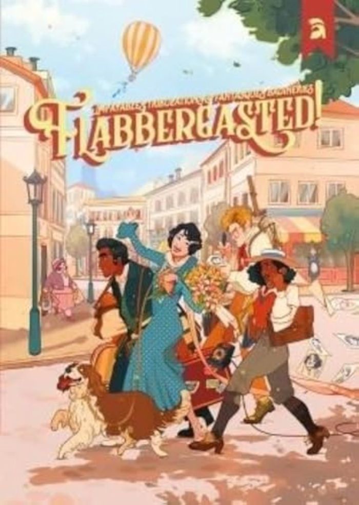 Couverture du livre « FLABBERGASTED JDR », librairie Les Contes Infusés à Corte